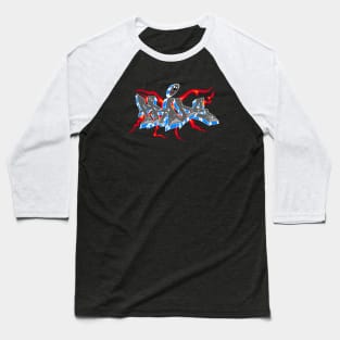 Pride Graffiti Baseball T-Shirt